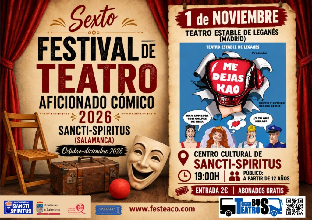 ME DEJAS KAO - TEATRO ESTABLE DE LEGANÉS (MADRID)