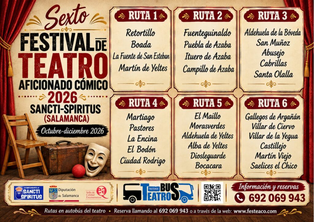 FESTEACO 2026 - Rutas del Bus del Teatro